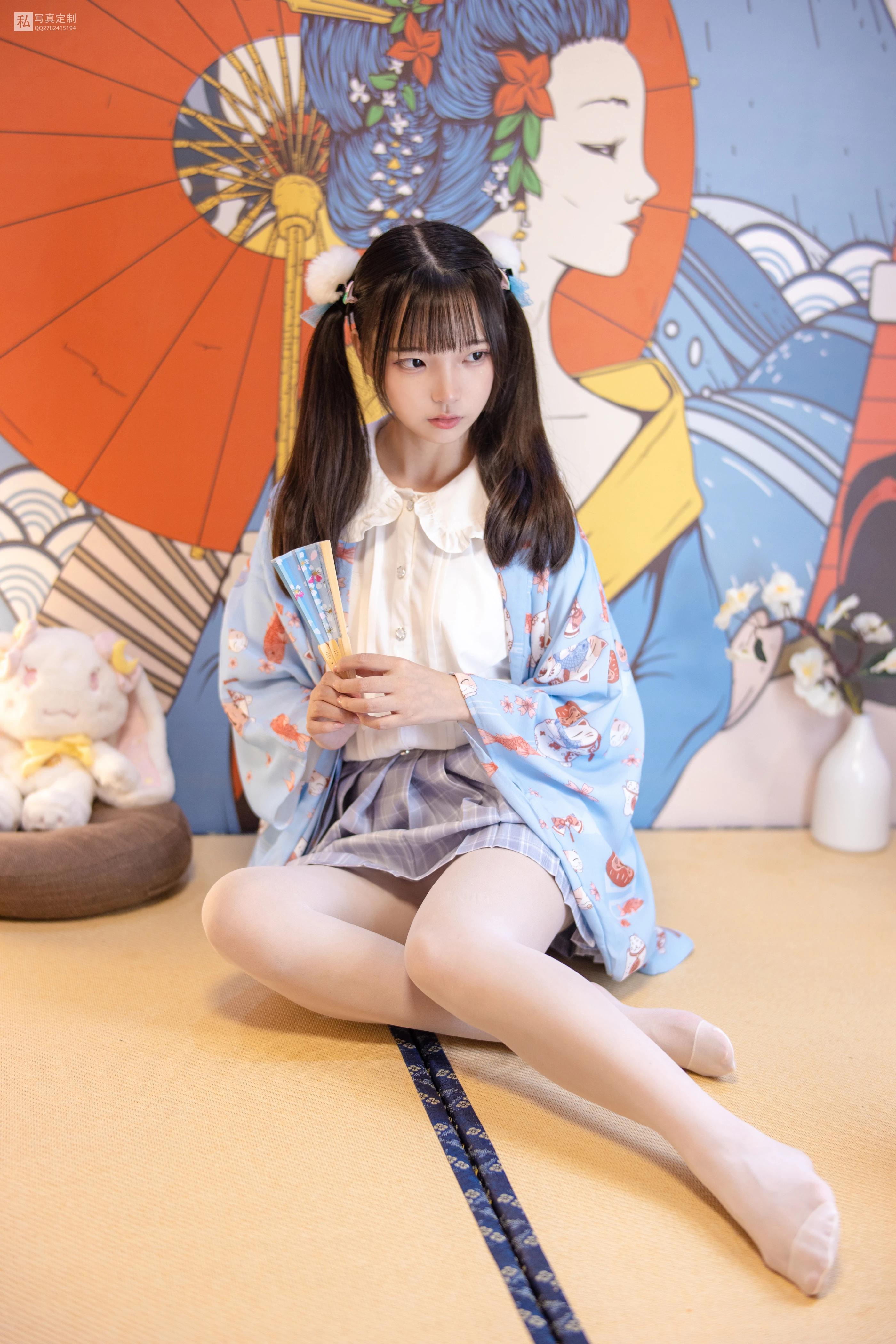 森萝财团 JKFUN-027 花里胡哨的民宿 5D白丝 默陌 [65P 1V] 1