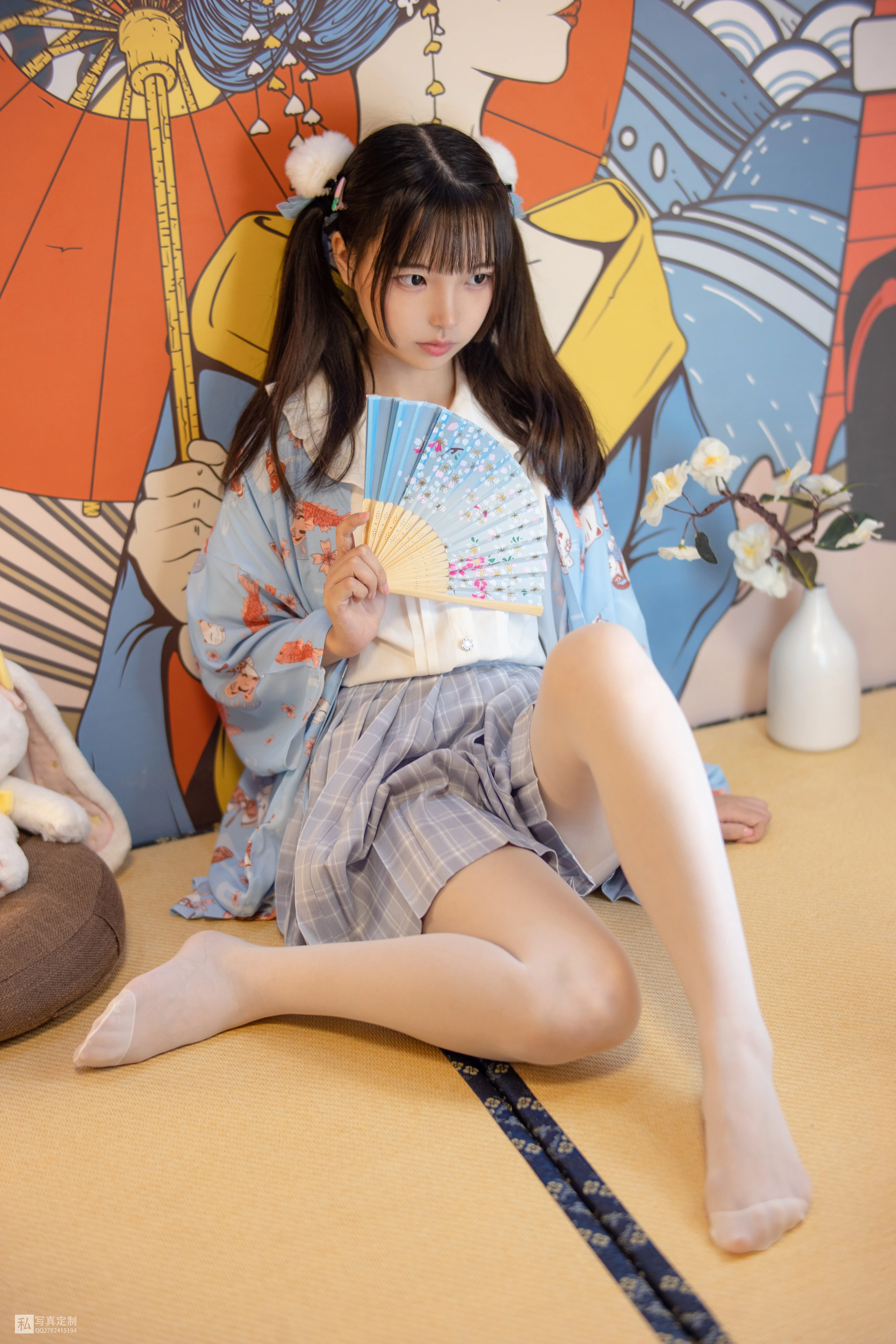 森萝财团 JKFUN-027 花里胡哨的民宿 5D白丝 默陌 [65P 1V] 3