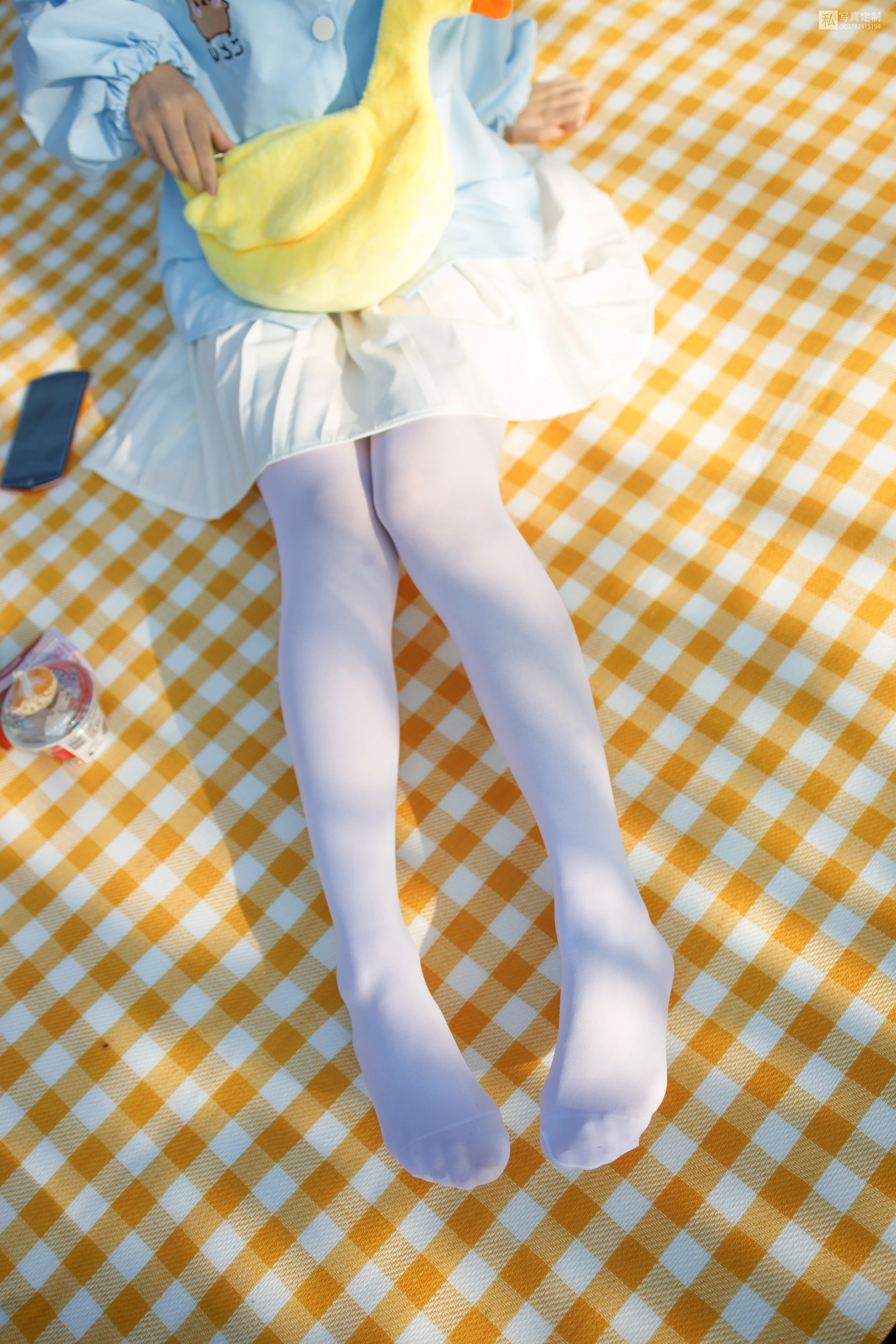 森萝财团 JKFUN-030 野餐、爆蛋和彩蛋 踩物 白丝50D 默陌 [23P 1V] 2